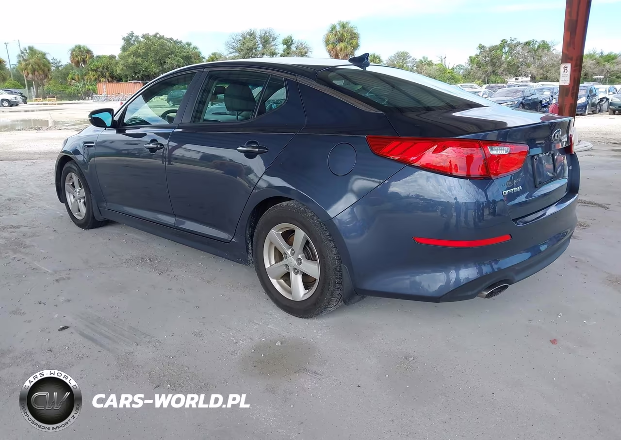 2015 Kia Optima Lx VIN:KNAGM4A72F5600436 - 3