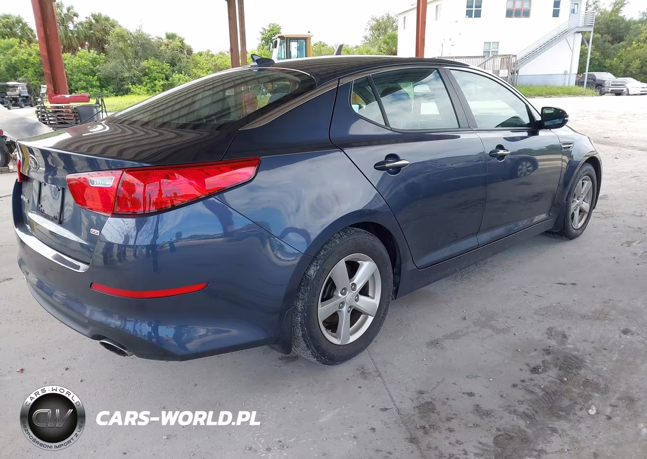 2015 Kia Optima Lx VIN:KNAGM4A72F5600436 - 4