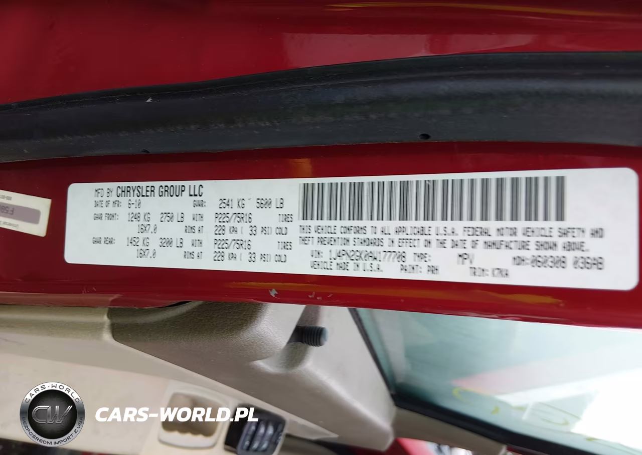 2010 Jeep Liberty Sport VIN:1J4PN2GK0AW177708 - 9
