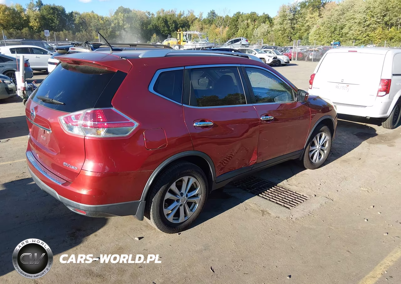 2016 Nissan Rogue Sv VIN:KNMAT2MV0GP622385 - 4