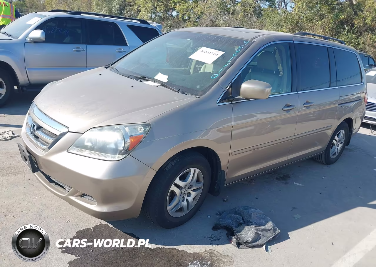 2007 Honda Odyssey Ex-L VIN:5FNRL38627B406818 - 2
