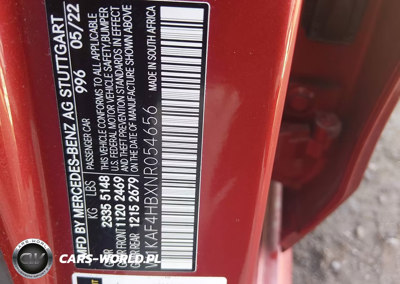 2022 Mercedes-Benz C 300 4Matic VIN:W1KAF4HBXNR054656 - 9
