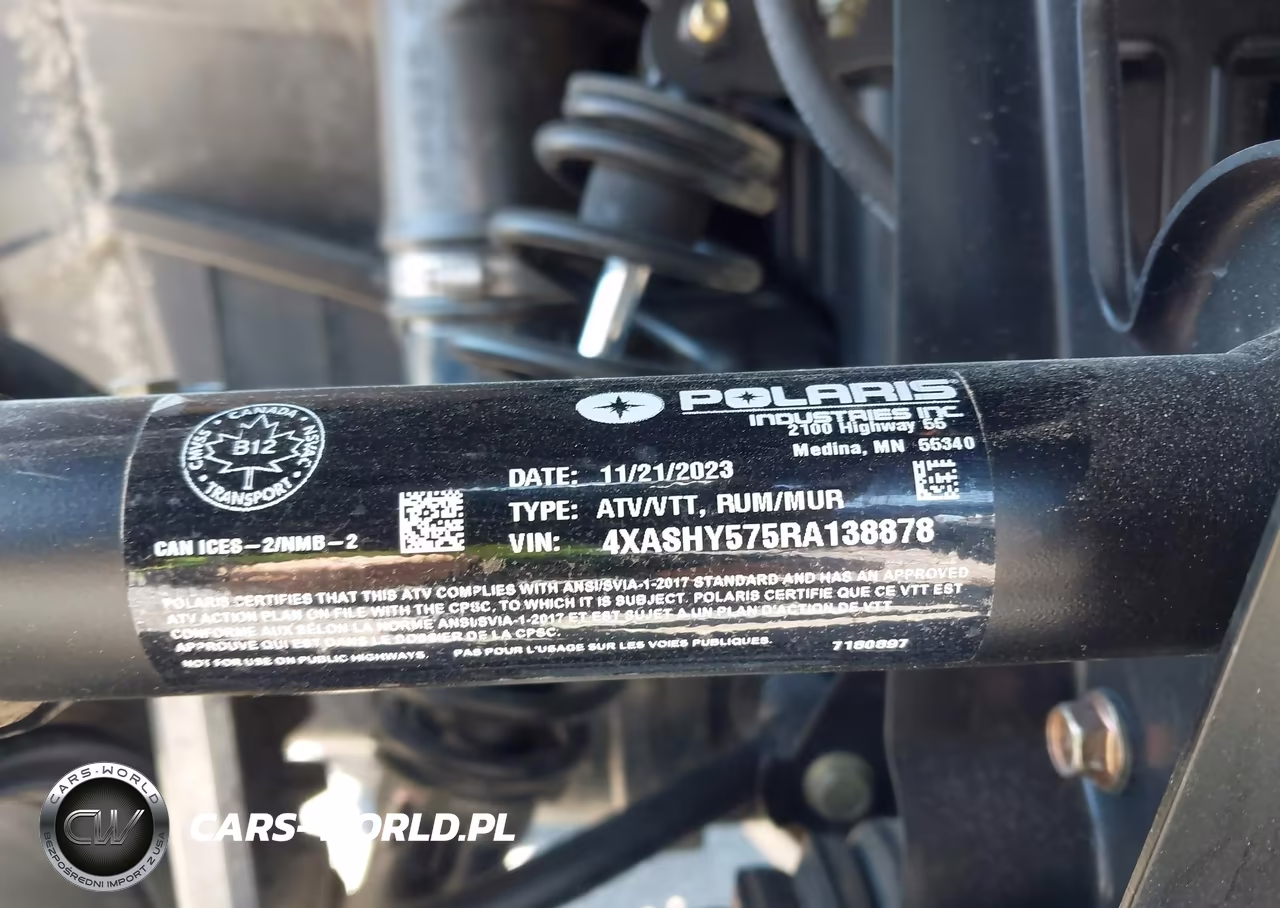 2024 Polaris Sportsman Trail 570 VIN:4XASHY575RA138878 - 10