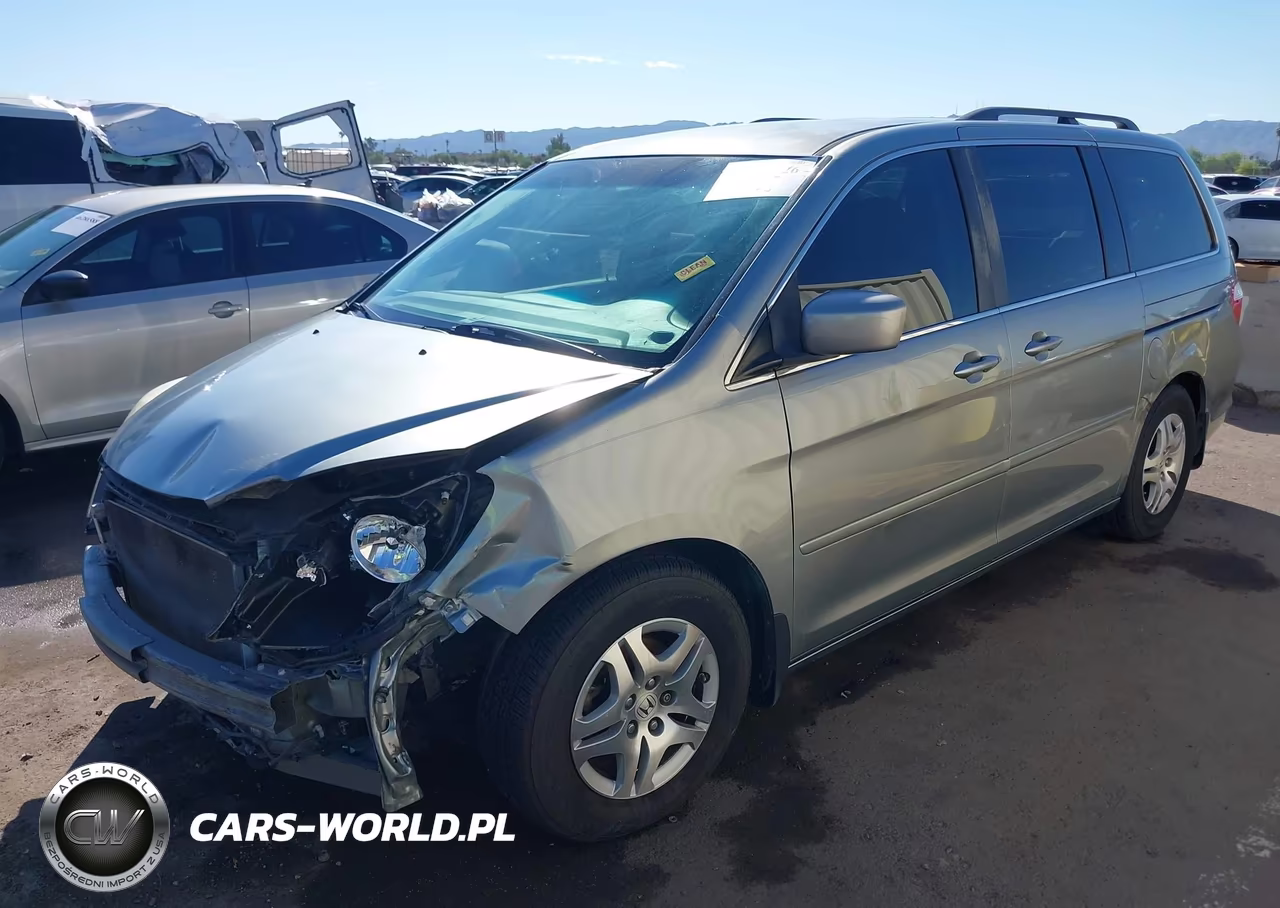 2007 Honda Odyssey Ex VIN:5FNRL38497B075735 - 2