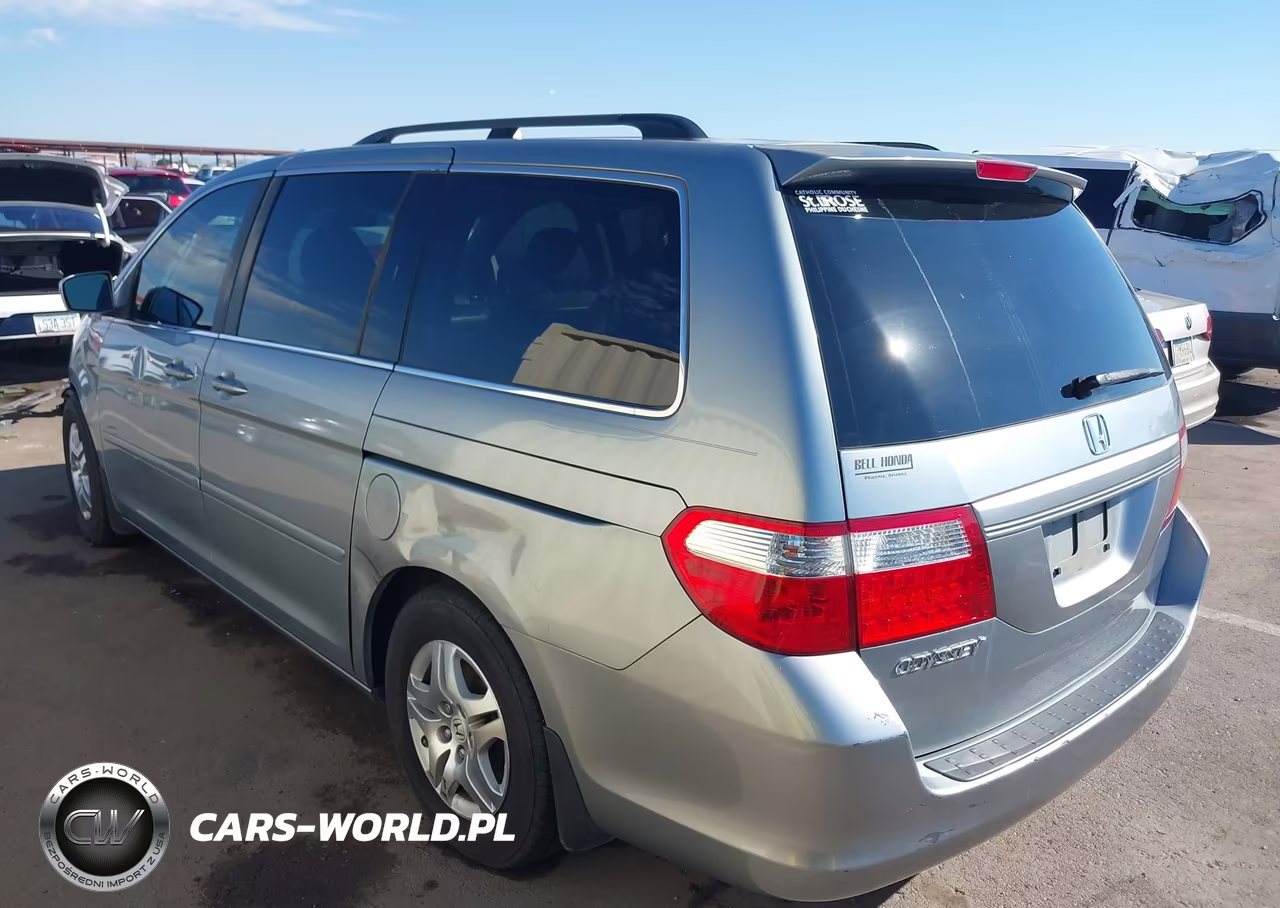 2007 Honda Odyssey Ex VIN:5FNRL38497B075735 - 3