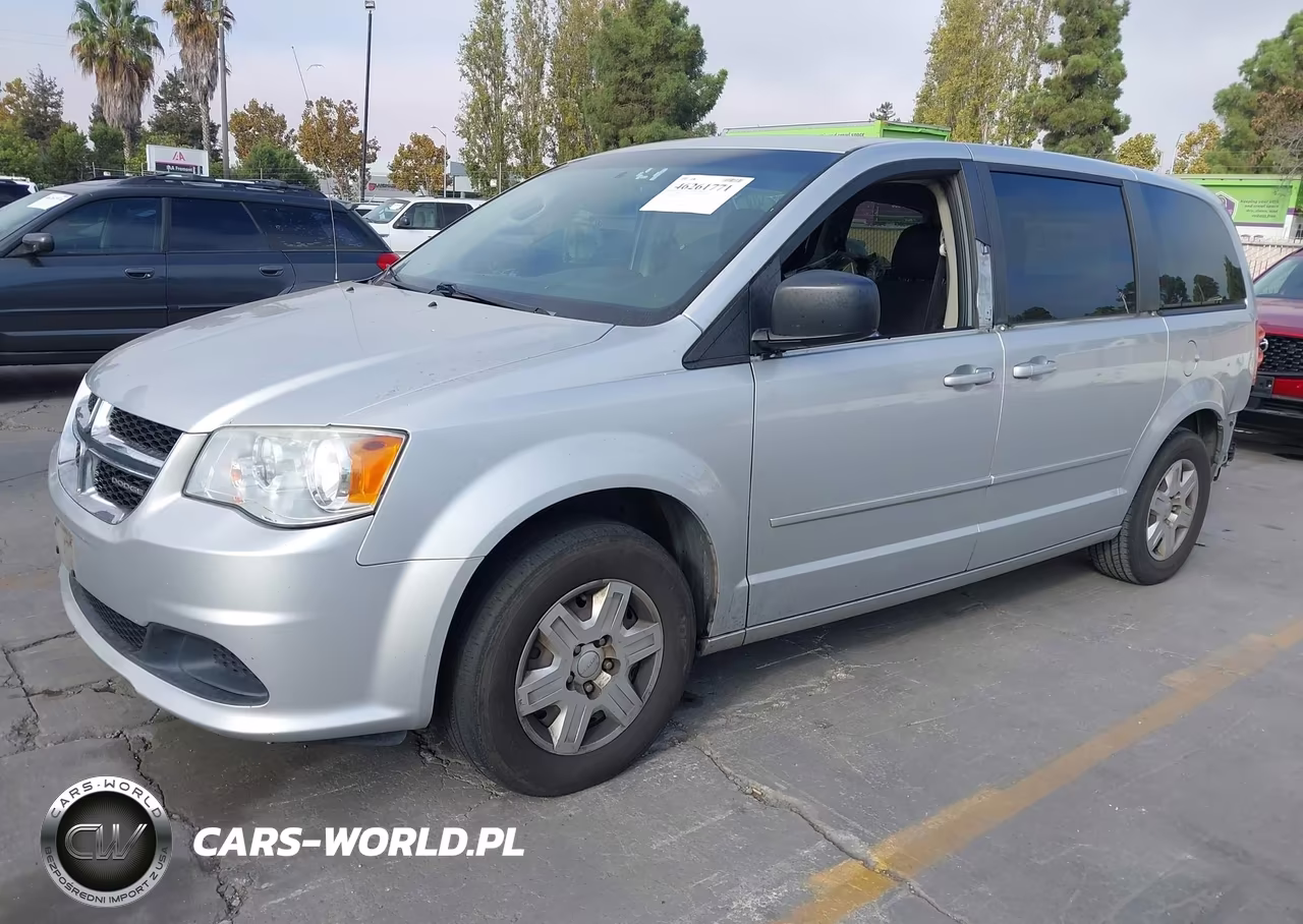 2012 Dodge Grand Caravan Se-Avp VIN:2C4RDGBG5CR198146 - 2