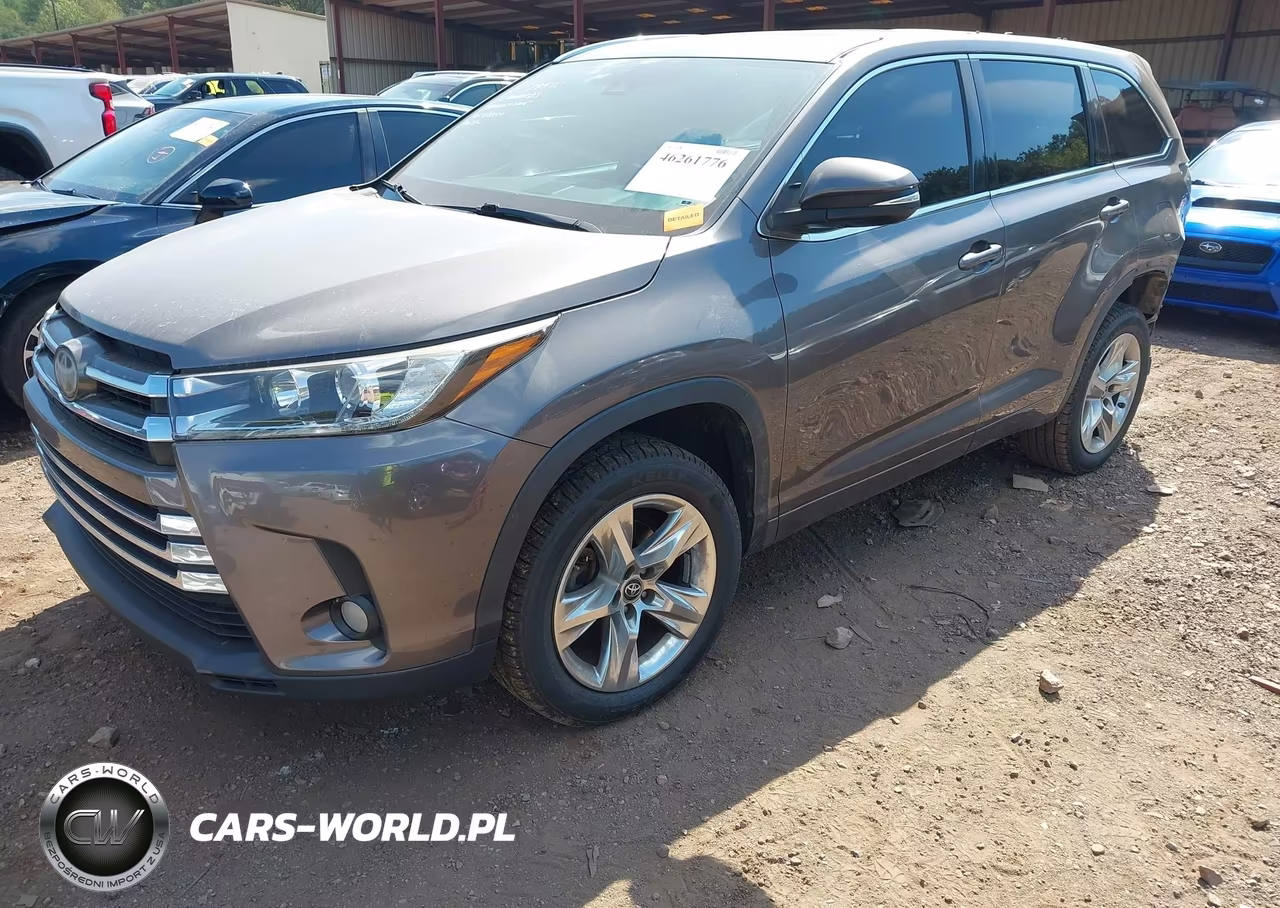 2017 Toyota Highlander Limited VIN:5TDYZRFH7HS210436 - 2