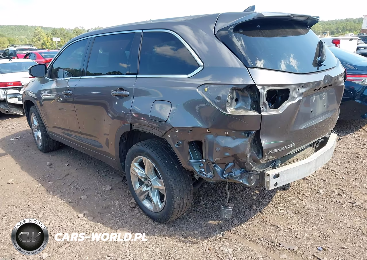 2017 Toyota Highlander Limited VIN:5TDYZRFH7HS210436 - 3