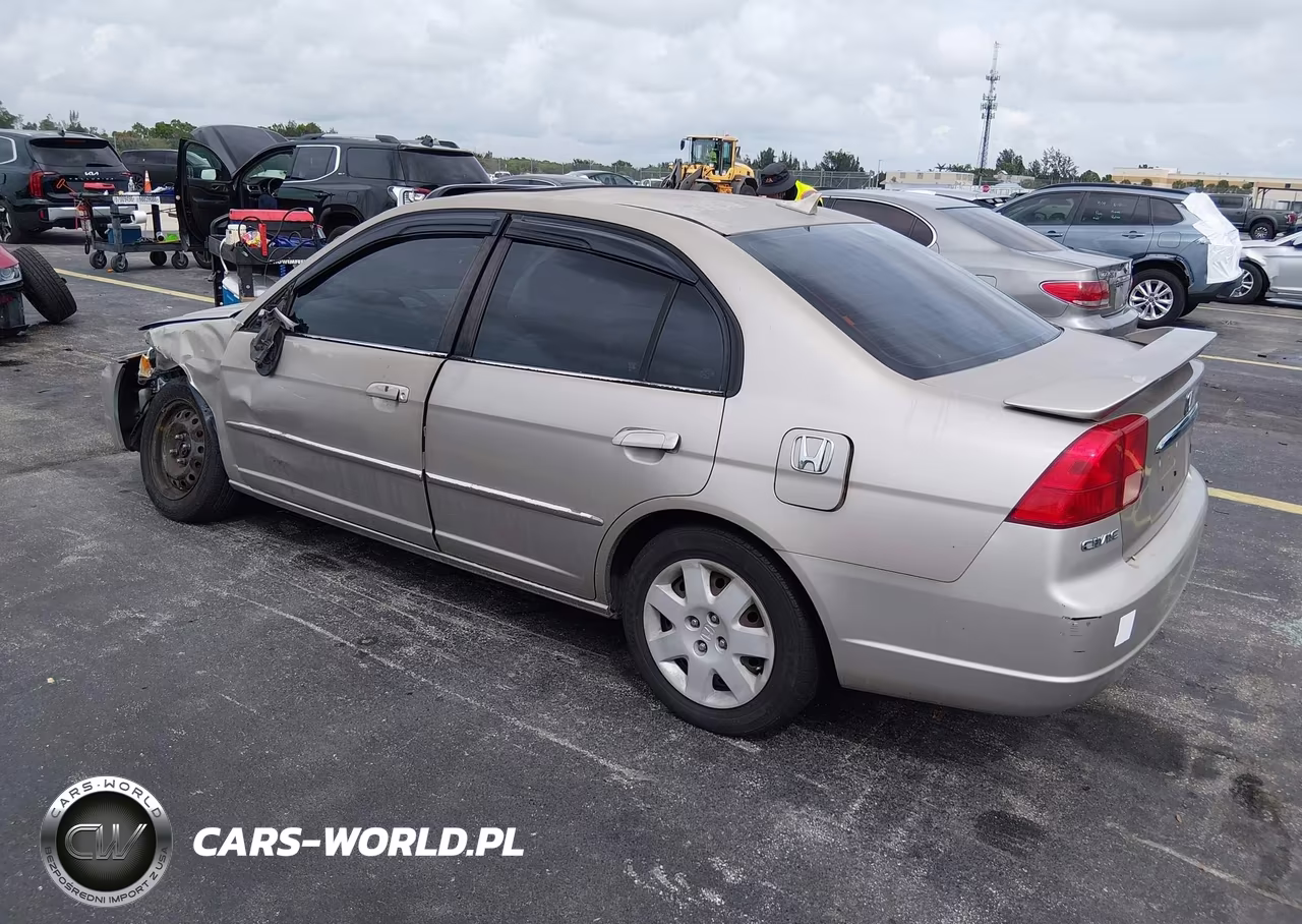 2001 Honda Civic Ex VIN:2HGES26751H524632 - 3