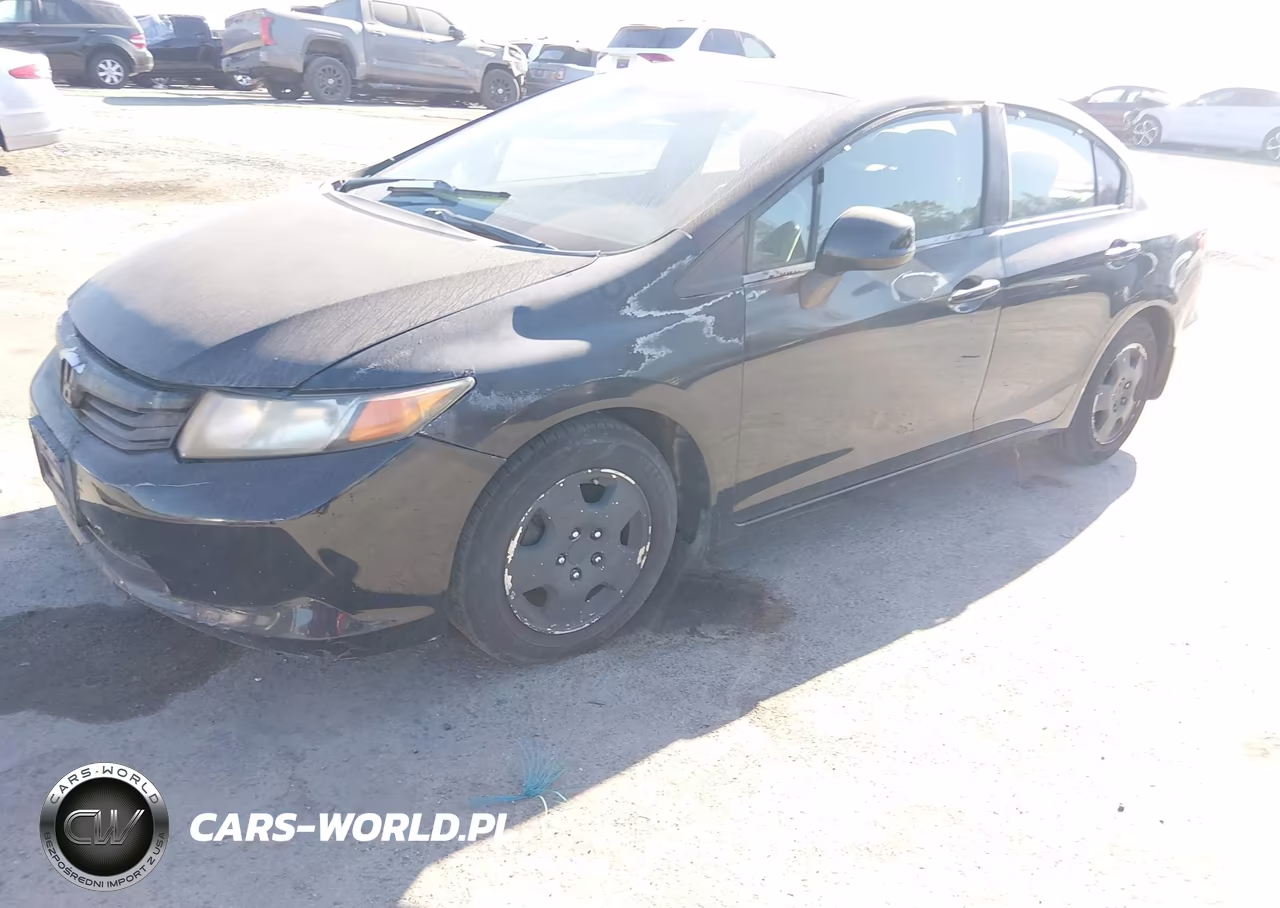 2012 Honda Civic Lx VIN:2HGFB2F54CH324539 - 2