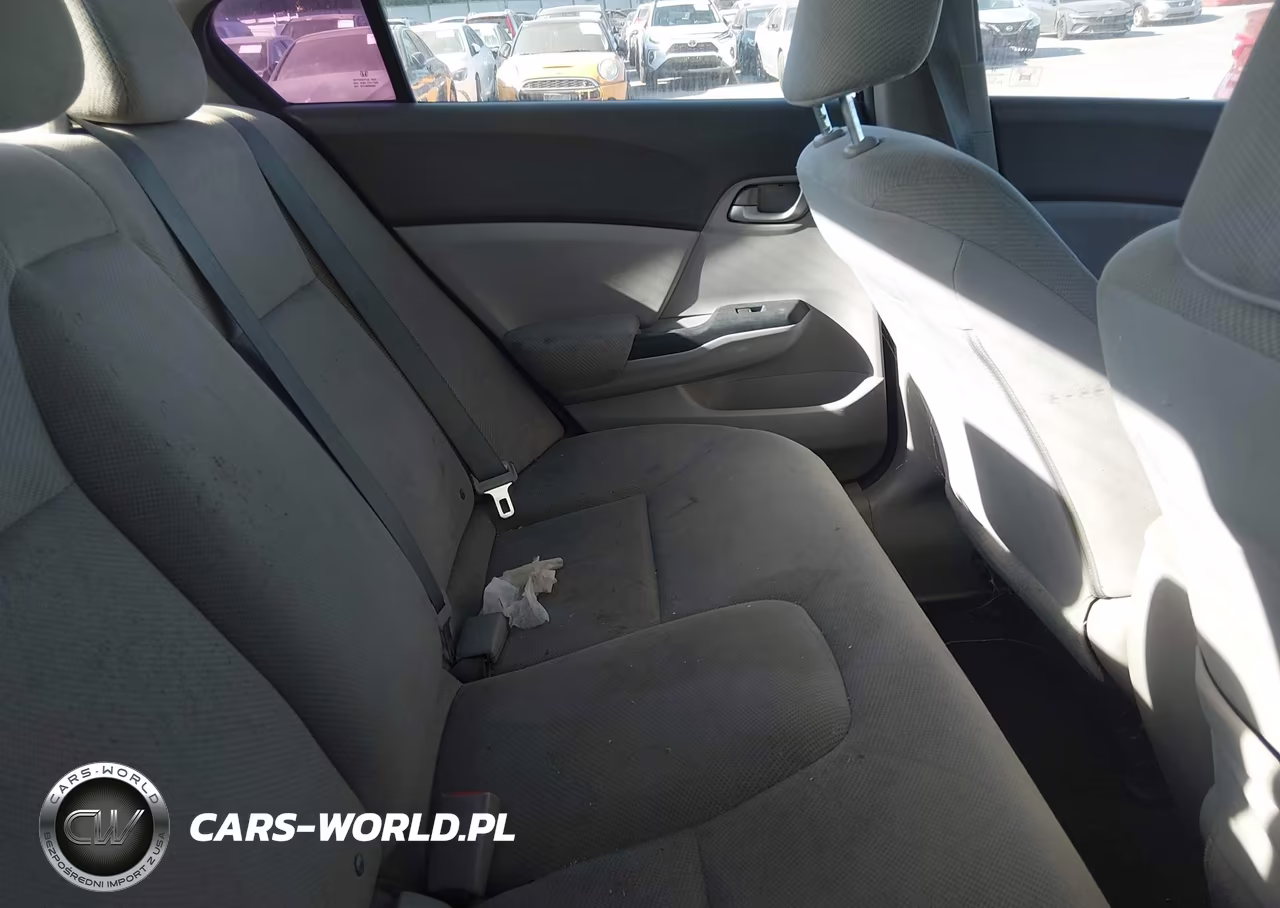 2012 Honda Civic Lx VIN:2HGFB2F54CH324539 - 8