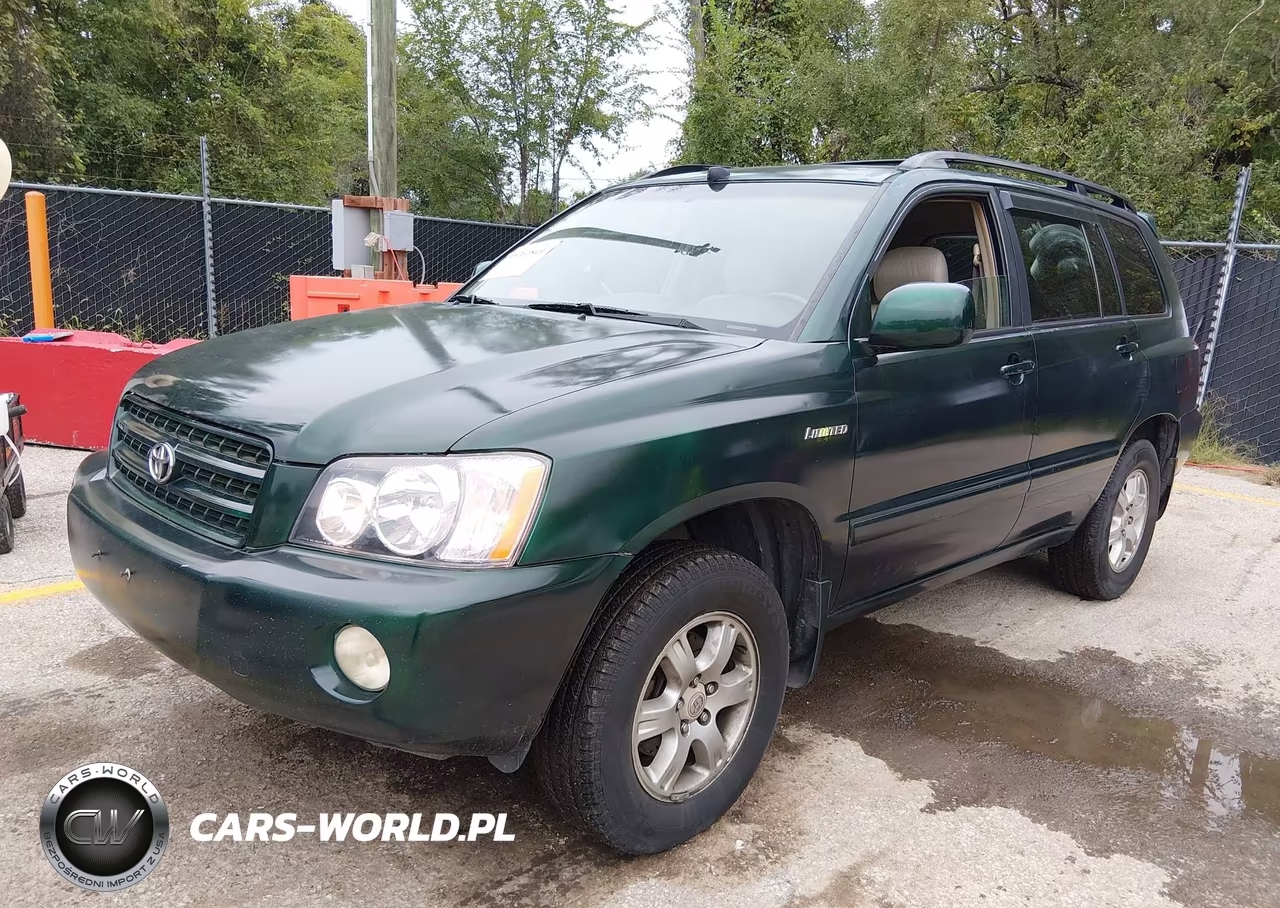 2001 Toyota Highlander V6 VIN:JTEHF21A010003577 - 2