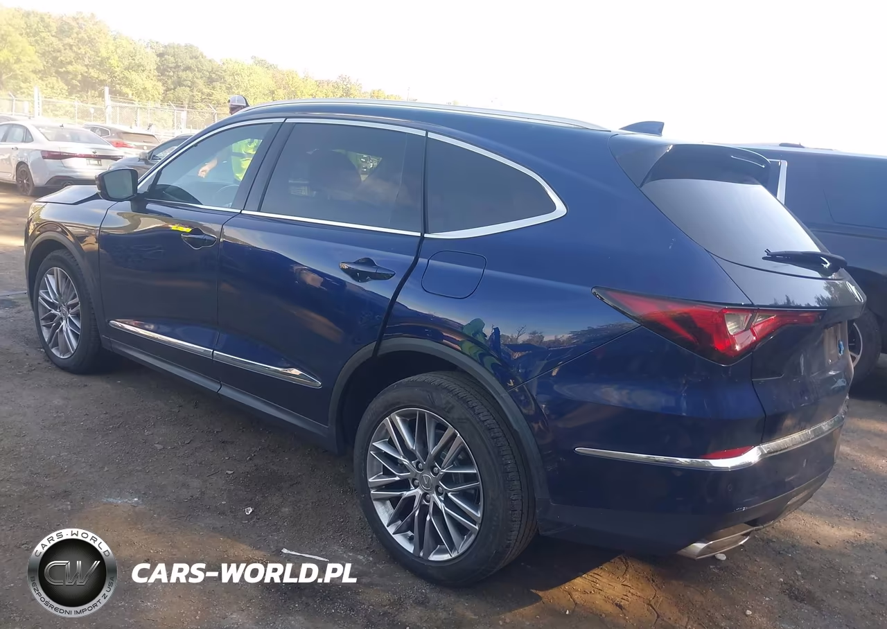 2022 Acura Mdx Advance Package VIN:5J8YE1H85NL007814 - 3