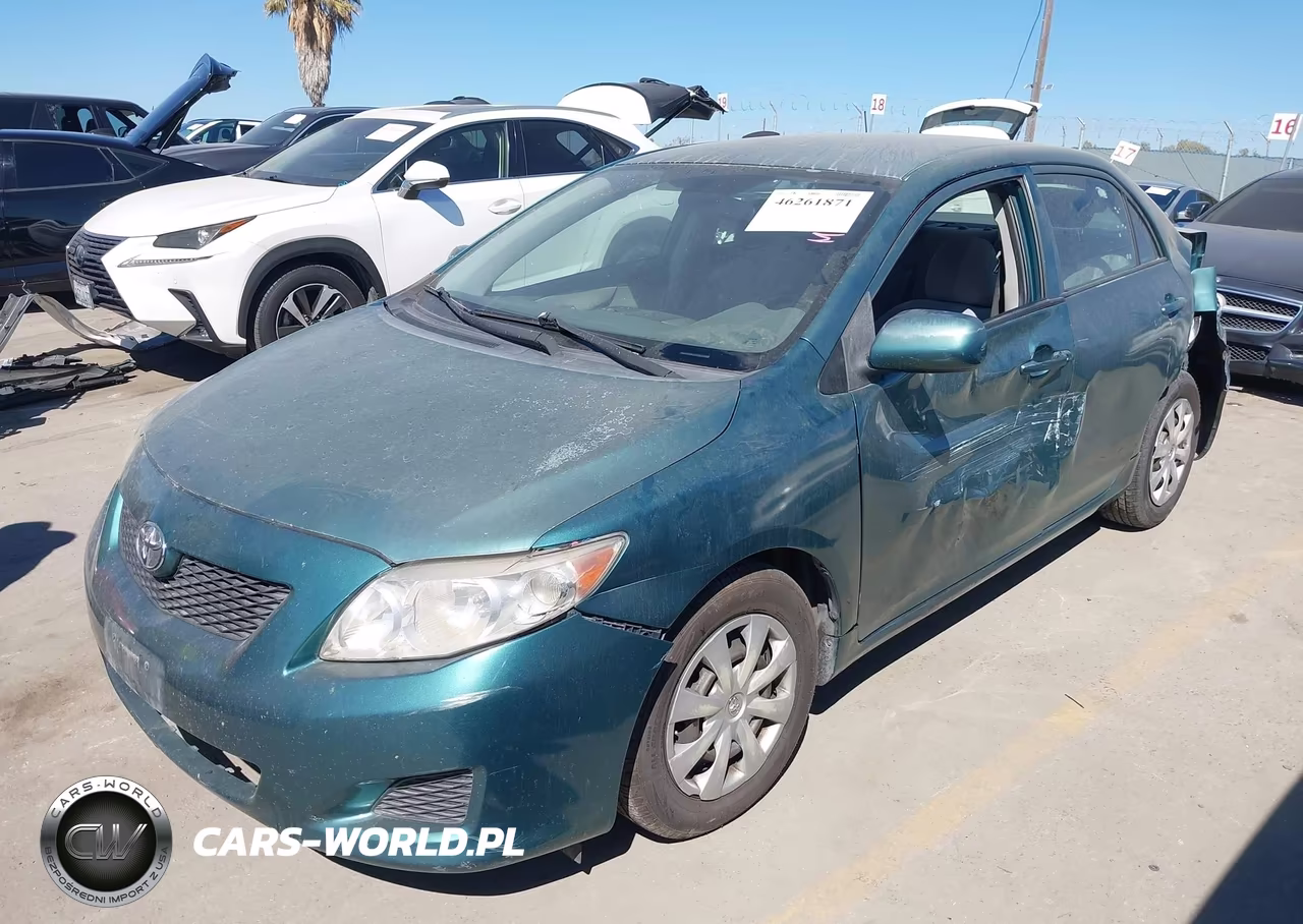 2010 Toyota Corolla Le VIN:JTDBU4EE8A9107223 - 2