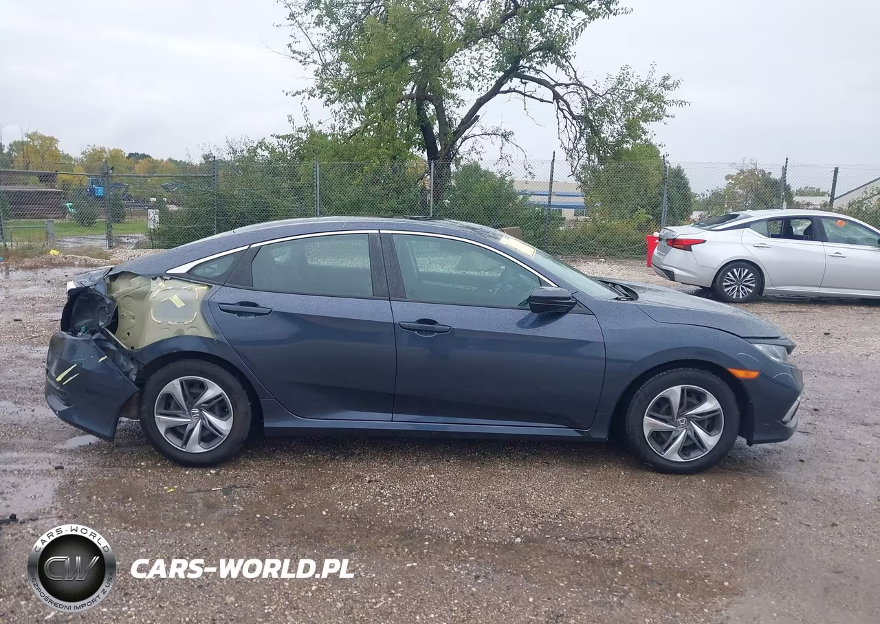 2020 Honda Civic Lx VIN:2HGFC2F64LH533561 - 13