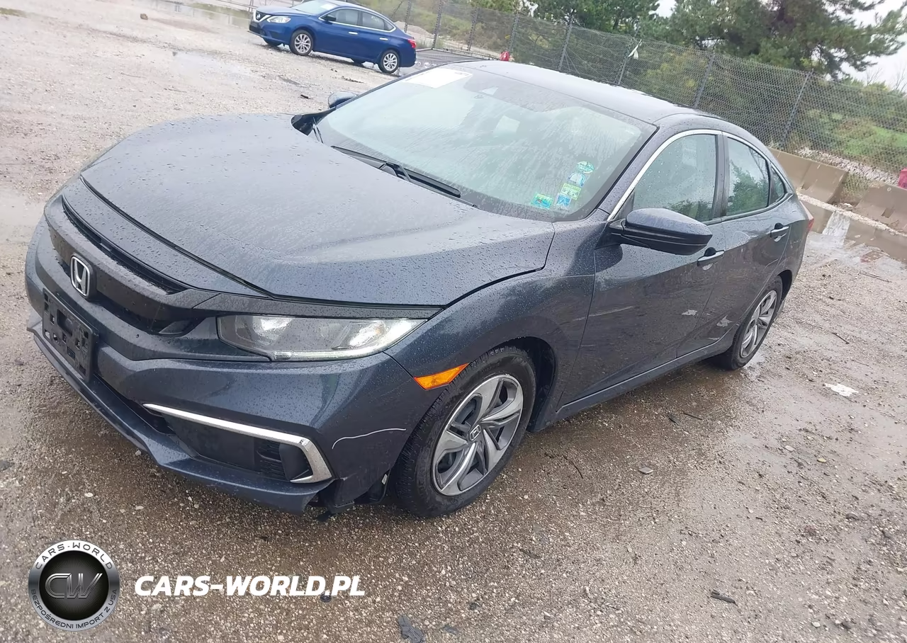 2020 Honda Civic Lx VIN:2HGFC2F64LH533561 - 2