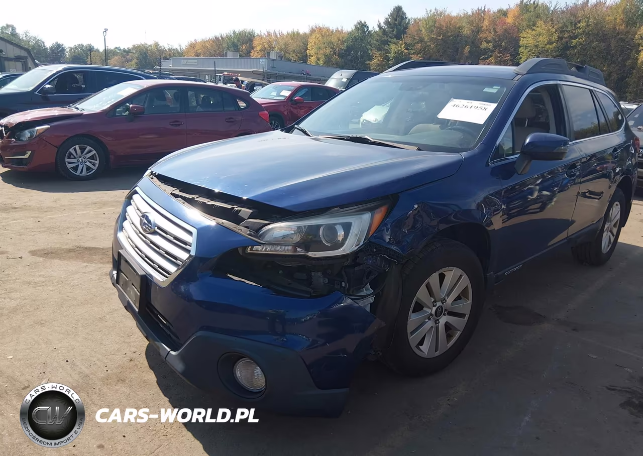 2015 Subaru Outback 2.5I Premium VIN:4S4BSAFC6F3346664 - 2