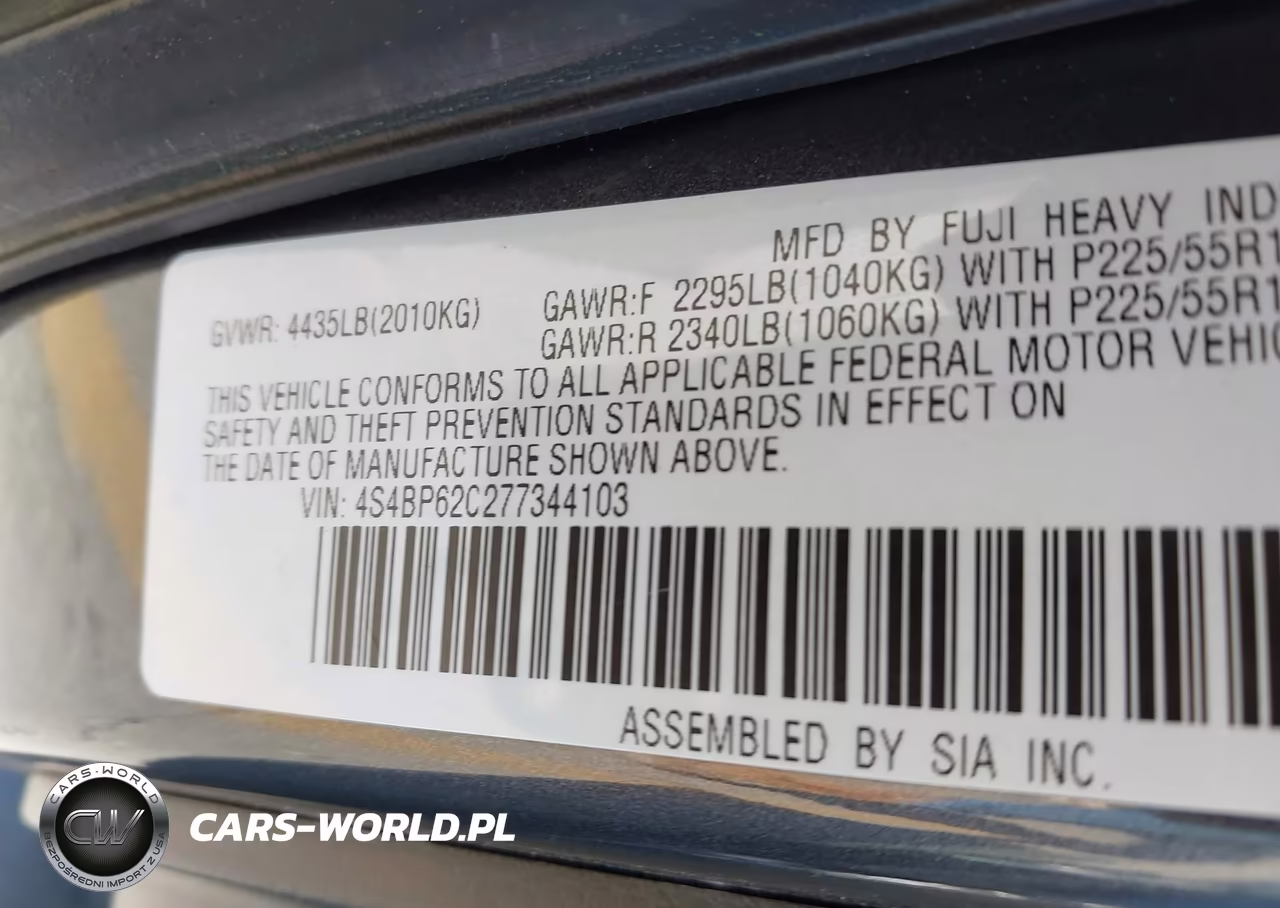 2007 Subaru Legacy 2.5I Limited-2.5I Limited L.l. Bean Edition VIN:4S4BP62C277344103 - 9