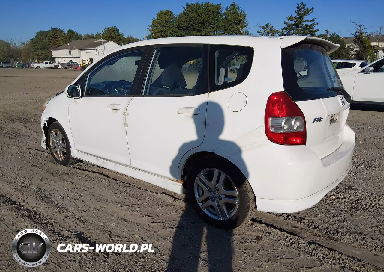 2007 Honda Fit Sport VIN:JHMGD38617S012684 - 3
