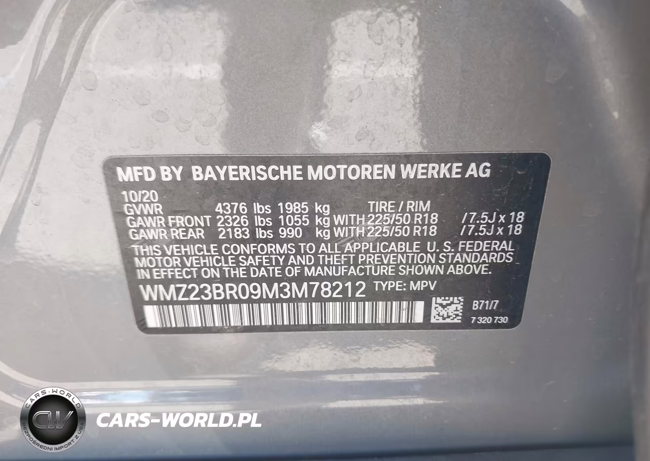 2021 Mini Countryman Oxford Edition VIN:WMZ23BR09M3M78212 - 9
