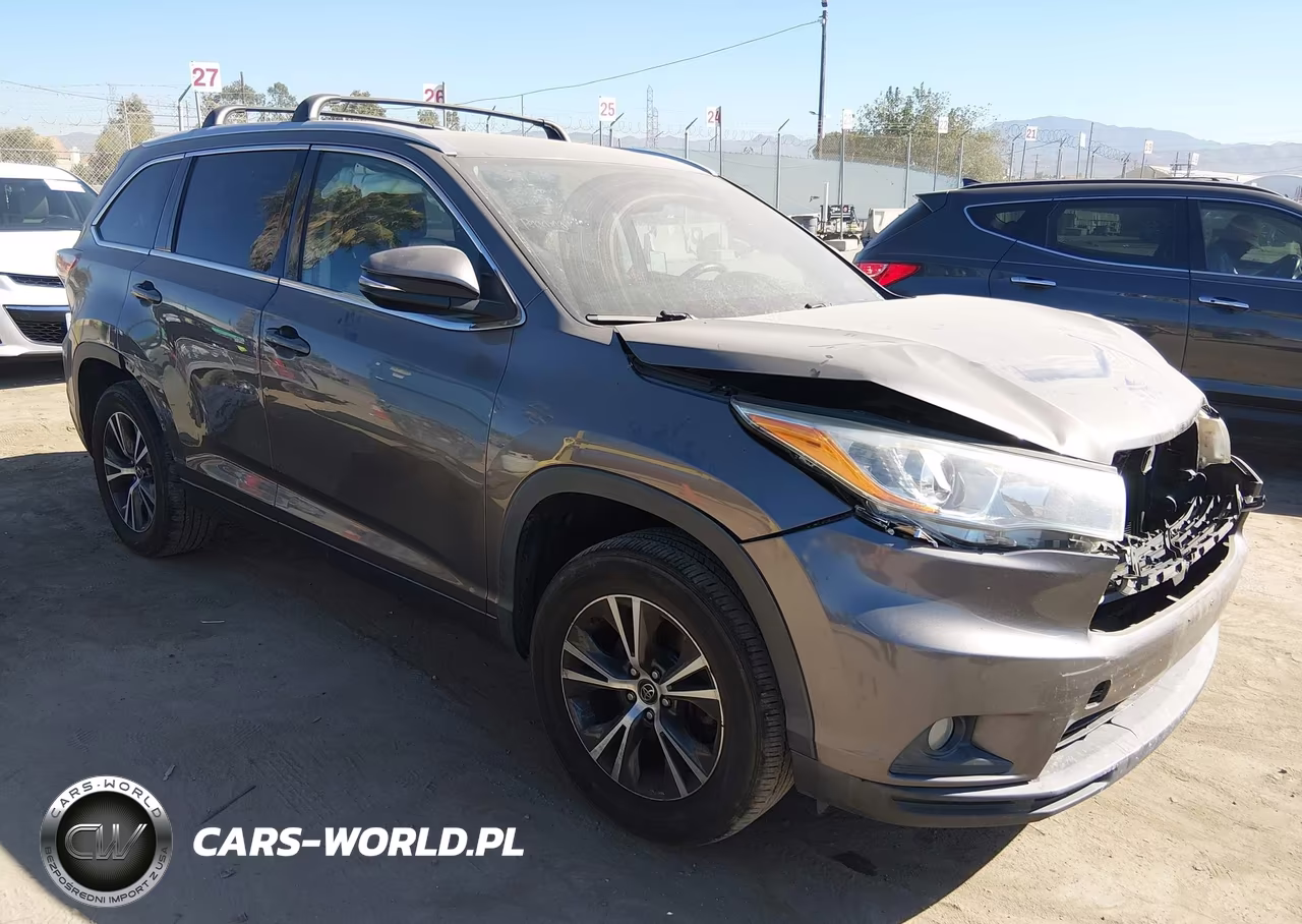 2016 Toyota Highlander Xle V6