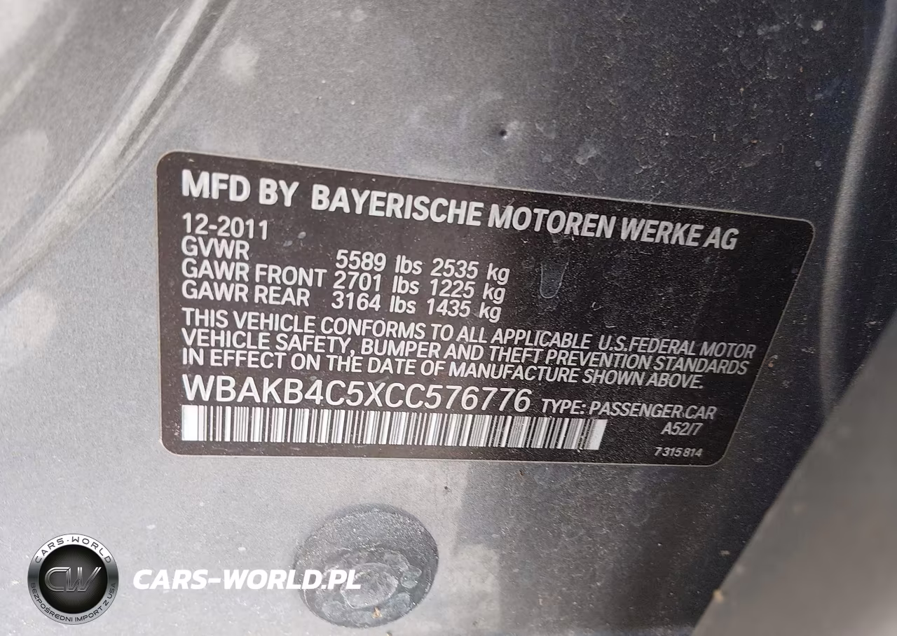2012 BMW 740Li VIN:WBAKB4C5XCC576776 - 9