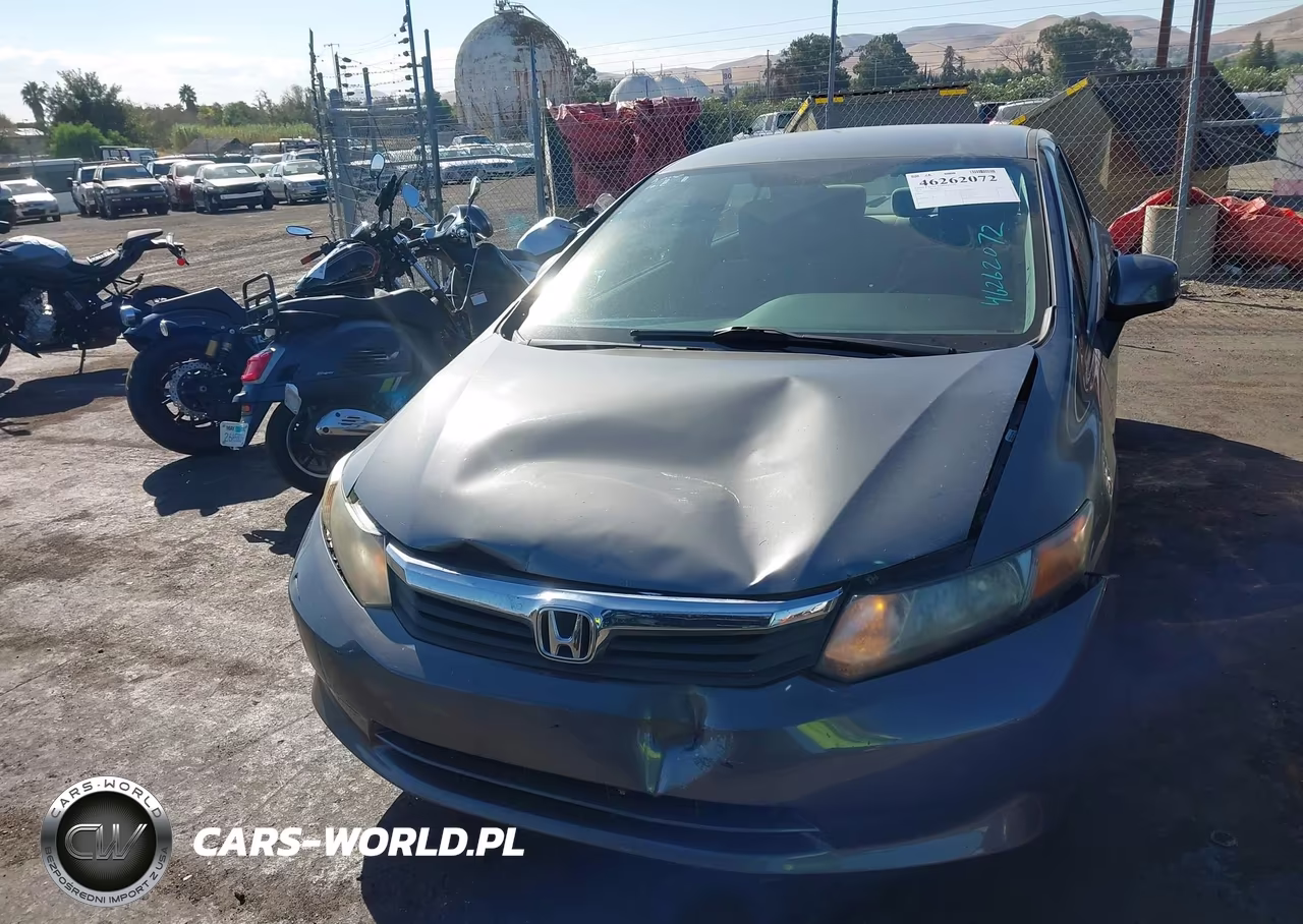2012 Honda Civic Lx VIN:19XFB2F55CE310384 - 13