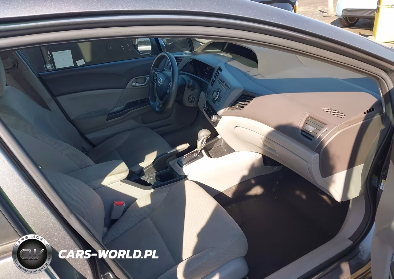 2012 Honda Civic Lx VIN:19XFB2F55CE310384 - 5