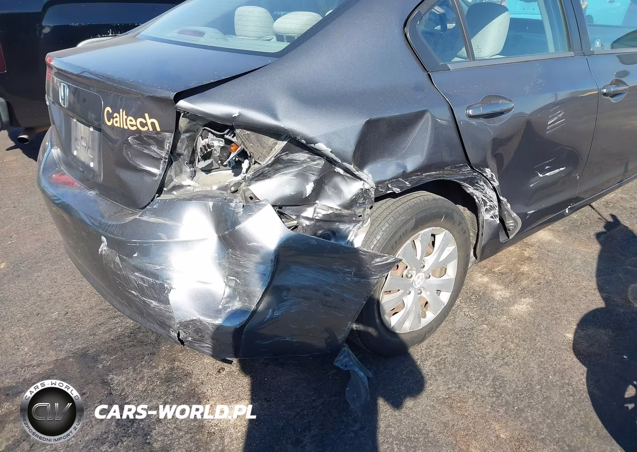 2012 Honda Civic Lx VIN:19XFB2F55CE310384 - 6
