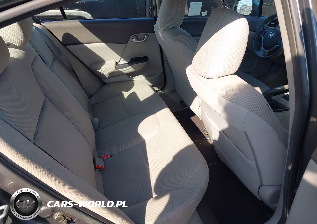 2012 Honda Civic Lx VIN:19XFB2F55CE310384 - 8