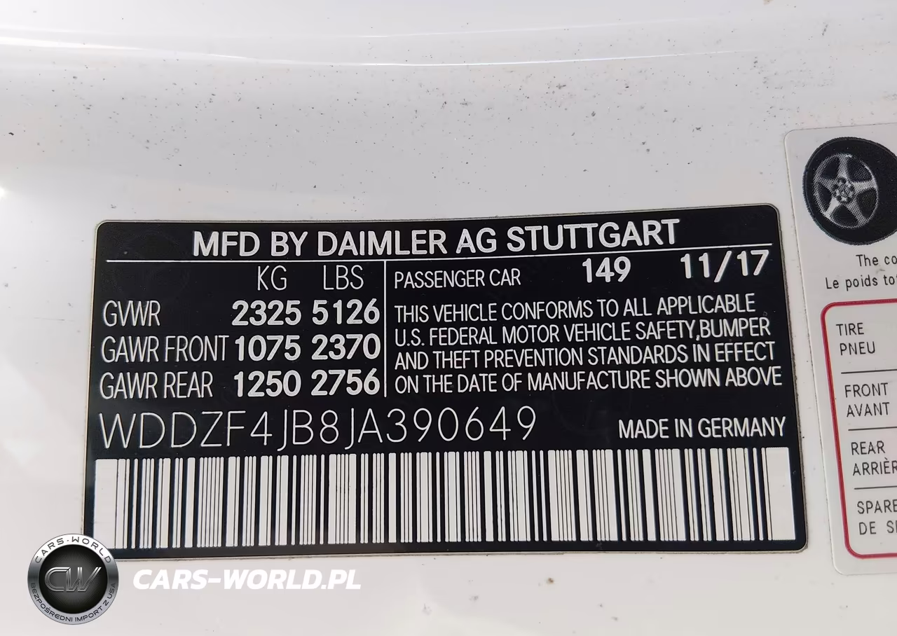 2018 Mercedes-Benz E 300 VIN:WDDZF4JB8JA390649 - 9