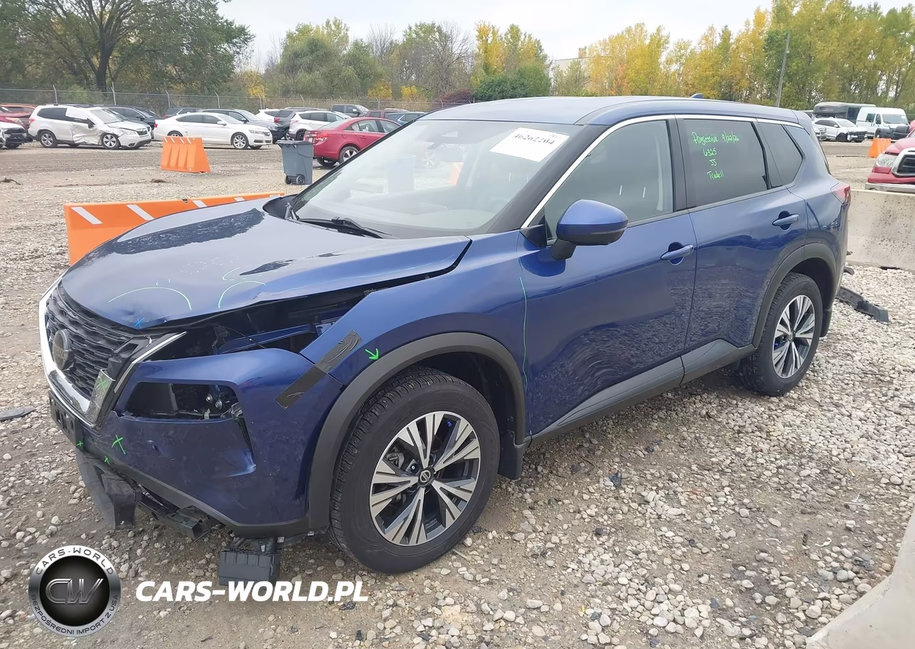 2021 Nissan Rogue Sv Intelligent Awd VIN:JN8AT3BB5MW209219 - 2