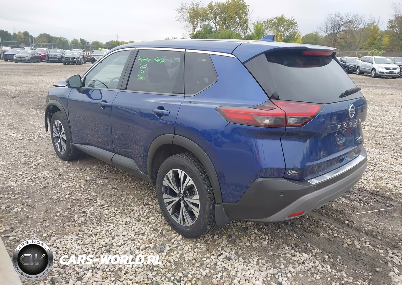 2021 Nissan Rogue Sv Intelligent Awd VIN:JN8AT3BB5MW209219 - 3