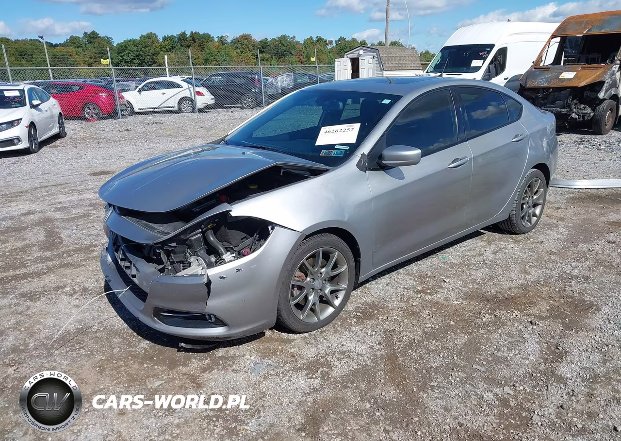 2015 Dodge Dart Sxt VIN:1C3CDFBB6FD242123 - 2