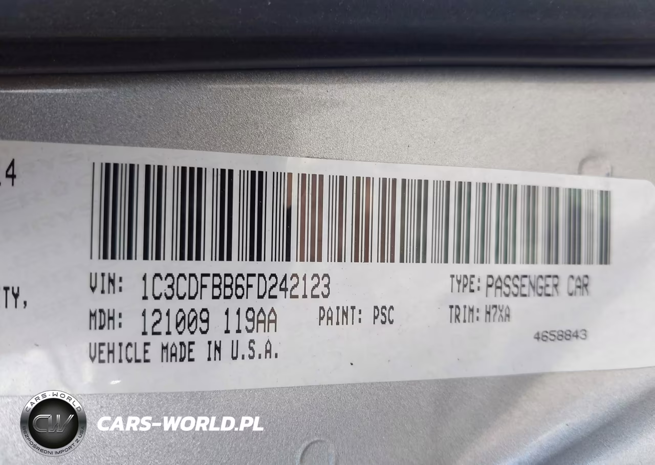 2015 Dodge Dart Sxt VIN:1C3CDFBB6FD242123 - 9