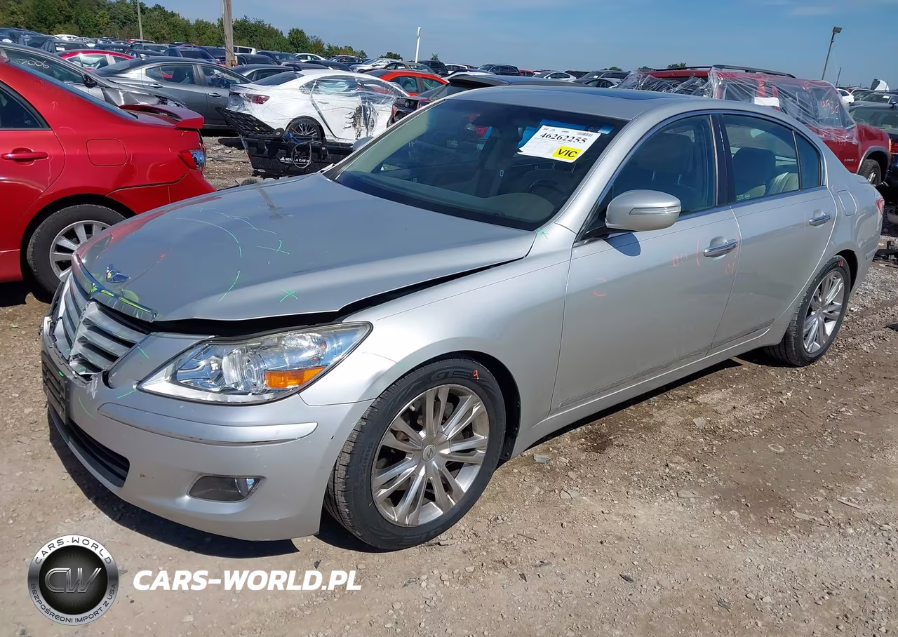 2010 Hyundai Genesis 4.6 VIN:KMHGC4DF3AU098250 - 2