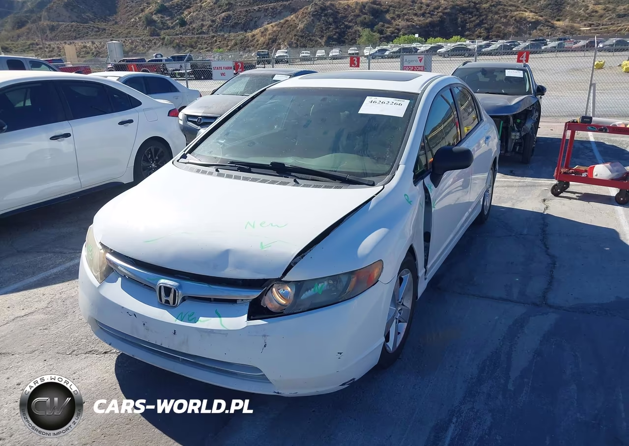 2008 Honda Civic Ex VIN:2HGFA16878H355198 - 2