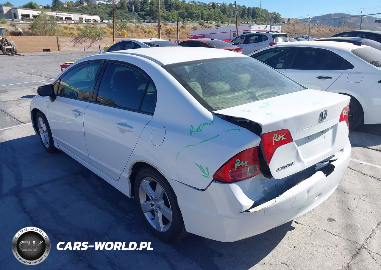 2008 Honda Civic Ex VIN:2HGFA16878H355198 - 3