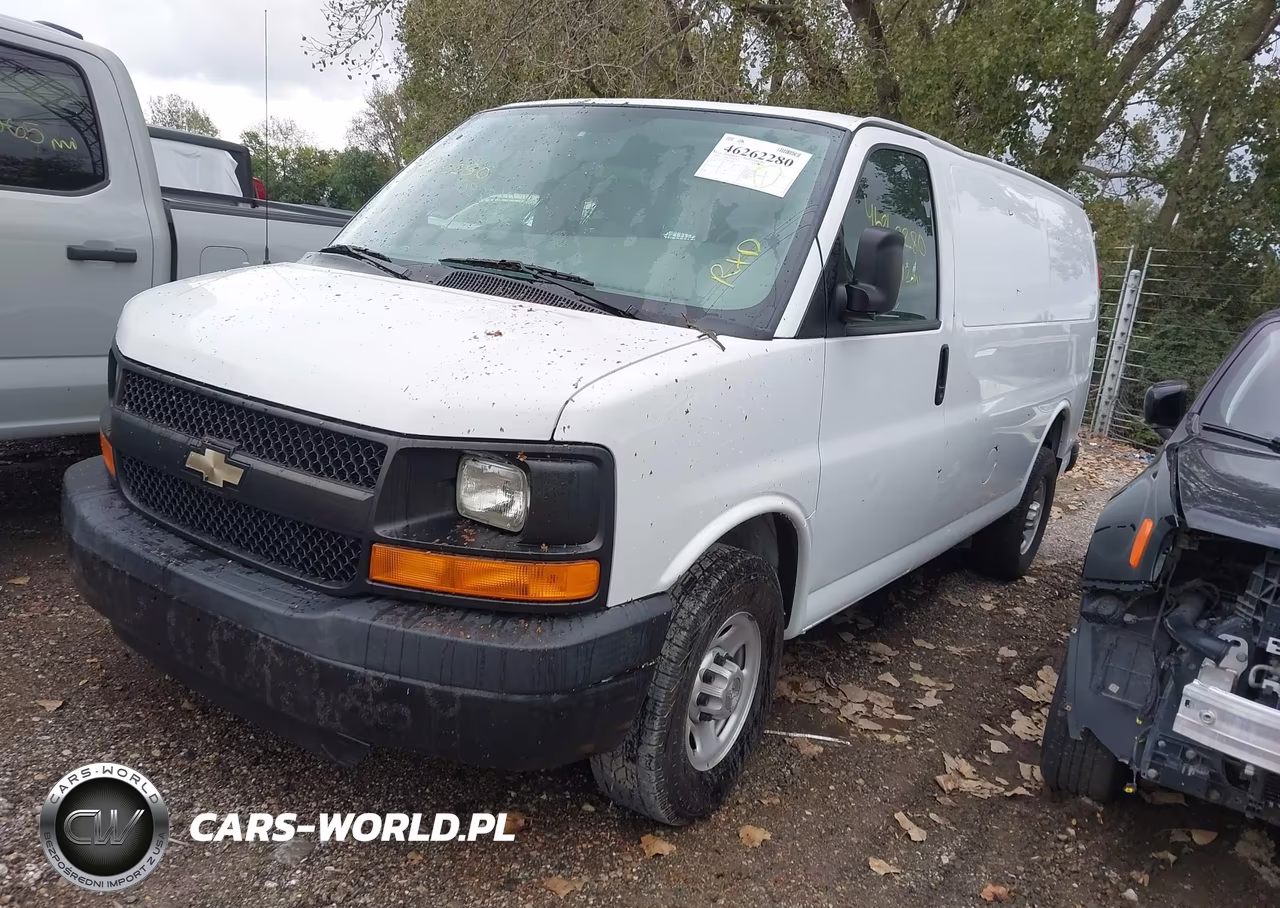 2008 Chevrolet Express Work Van VIN:1GCGG25C381226435 - 2
