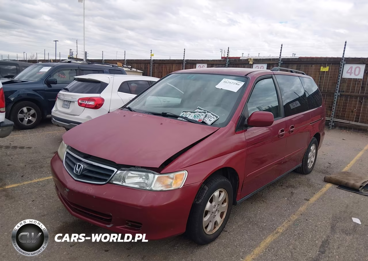 2004 Honda Odyssey Ex VIN:5FNRL18814B104213 - 2