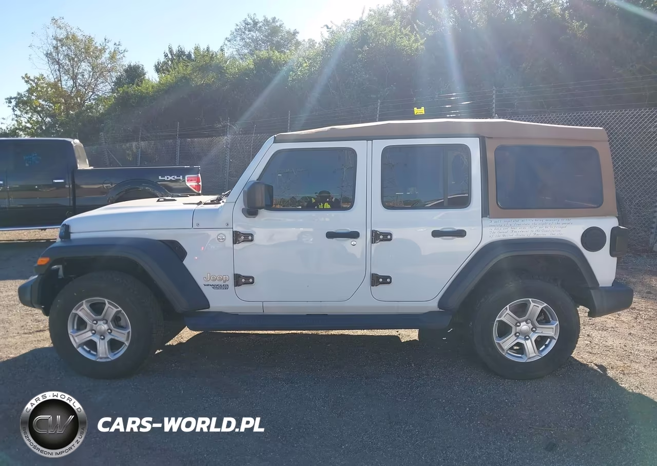 2019 Jeep Wrangler Unlimited Sport S 4X4 VIN:1C4HJXDG6KW677506 - 14
