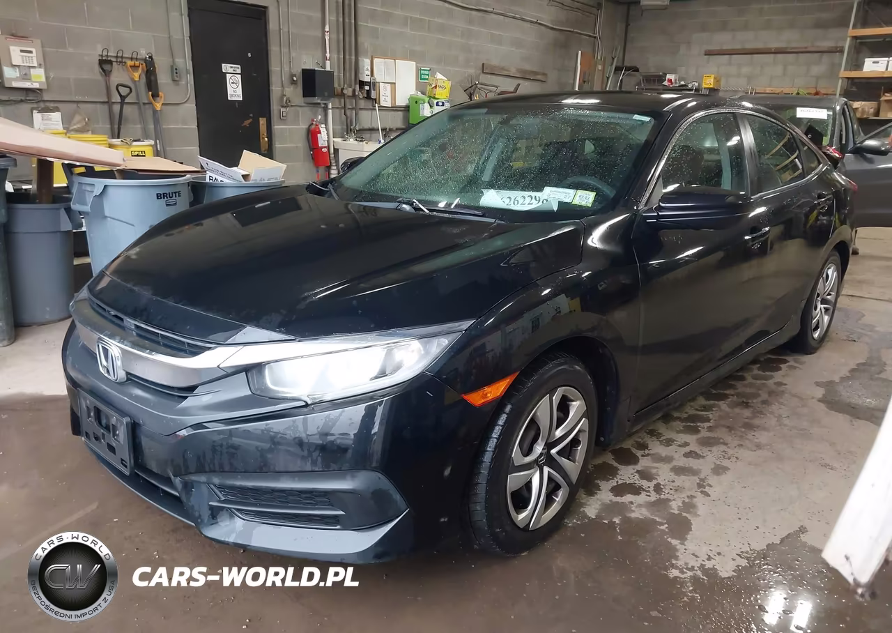 2018 Honda Civic Lx VIN:19XFC2F55JE200686 - 2