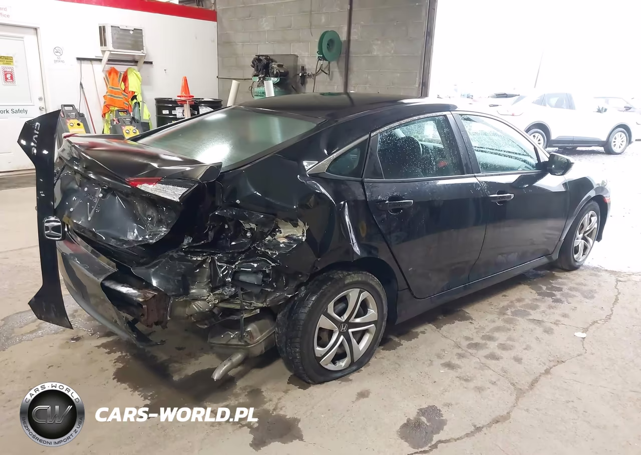 2018 Honda Civic Lx VIN:19XFC2F55JE200686 - 4