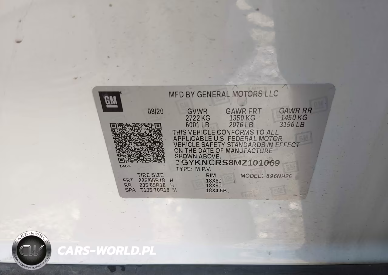 2021 Cadillac Xt5 Fwd Premium Luxury VIN:1GYKNCRS8MZ101069 - 9