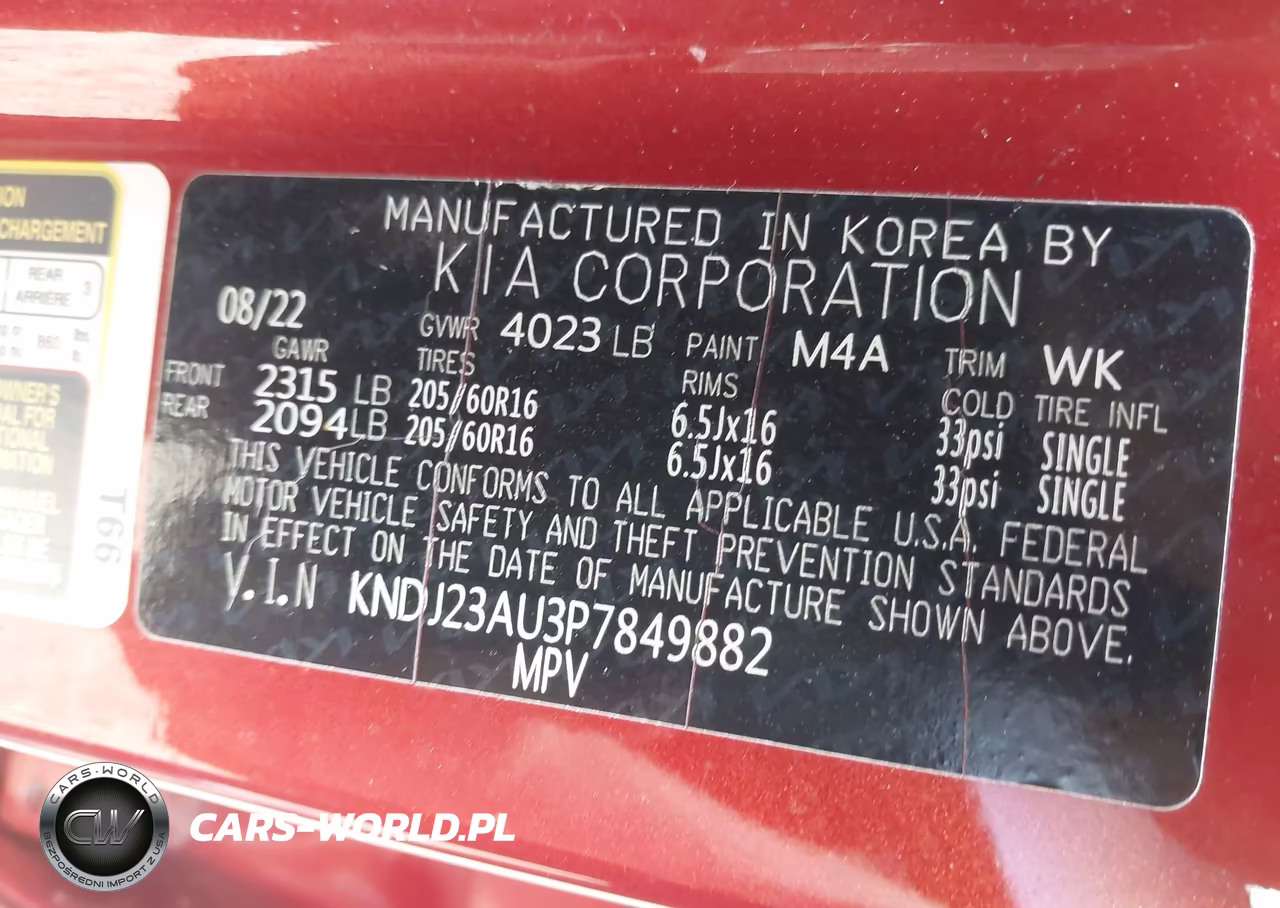 2023 Kia Soul Lx VIN:KNDJ23AU3P7849882 - 9