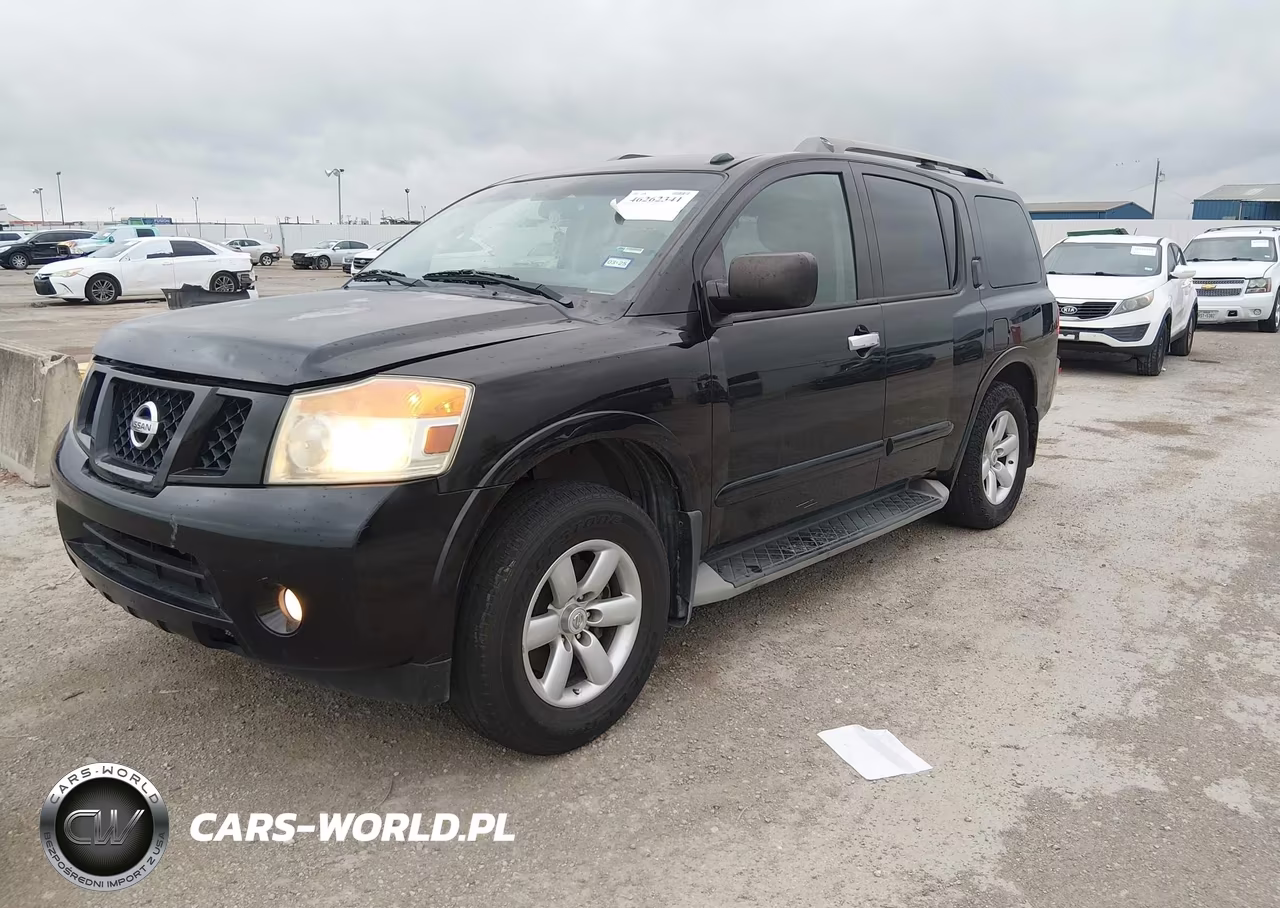 2015 Nissan Armada Platinum-Sl-Sv VIN:5N1AA0NC2FN603379 - 2