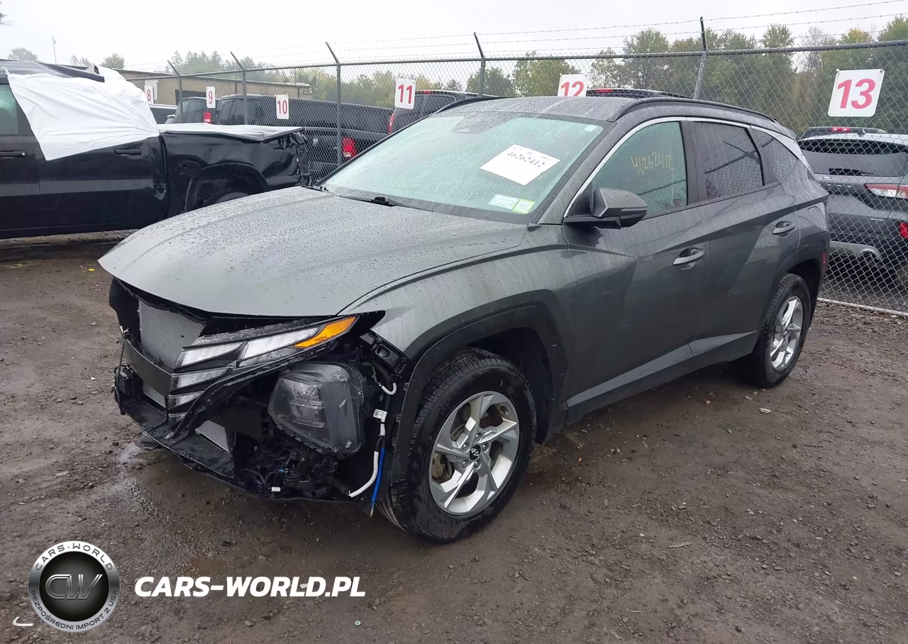 2022 Hyundai Tucson Sel VIN:5NMJBCAE5NH126548 - 2