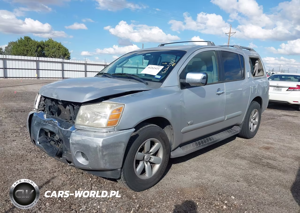 2006 Nissan Armada Se VIN:5N1AA08A86N723326 - 2