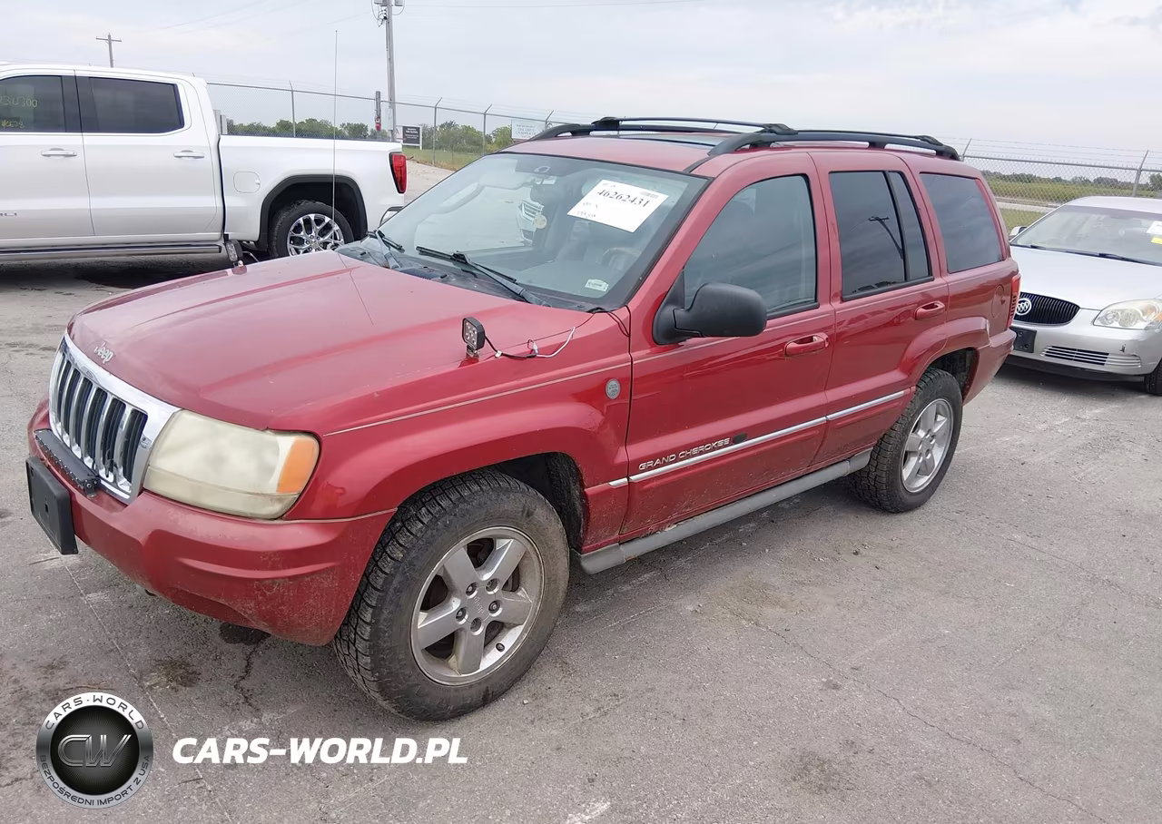 2004 Jeep Grand Cherokee Overland VIN:1J8GW68J94C334490 - 2