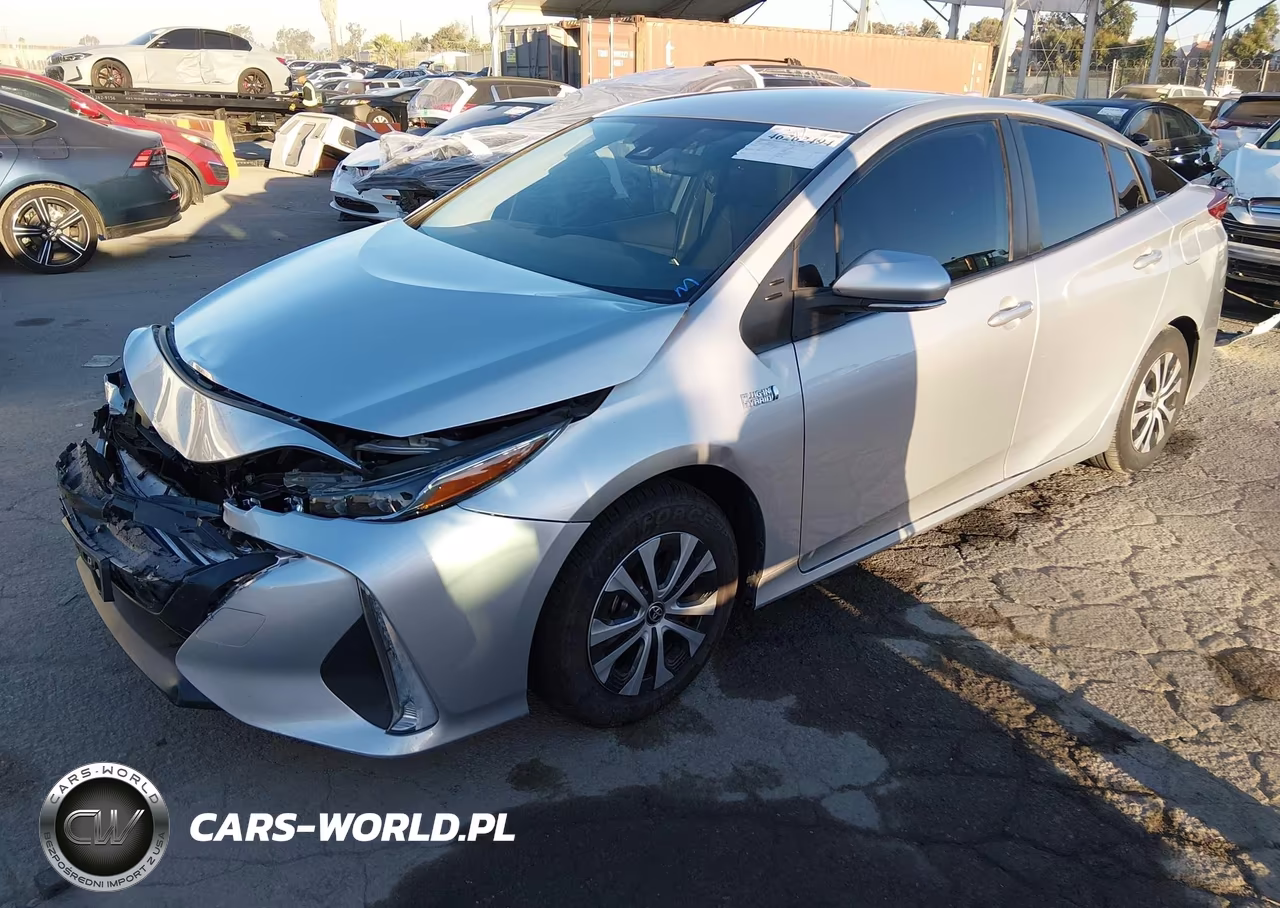 2021 Toyota Prius Prime Le VIN:JTDKAMFP0M3188783 - 2
